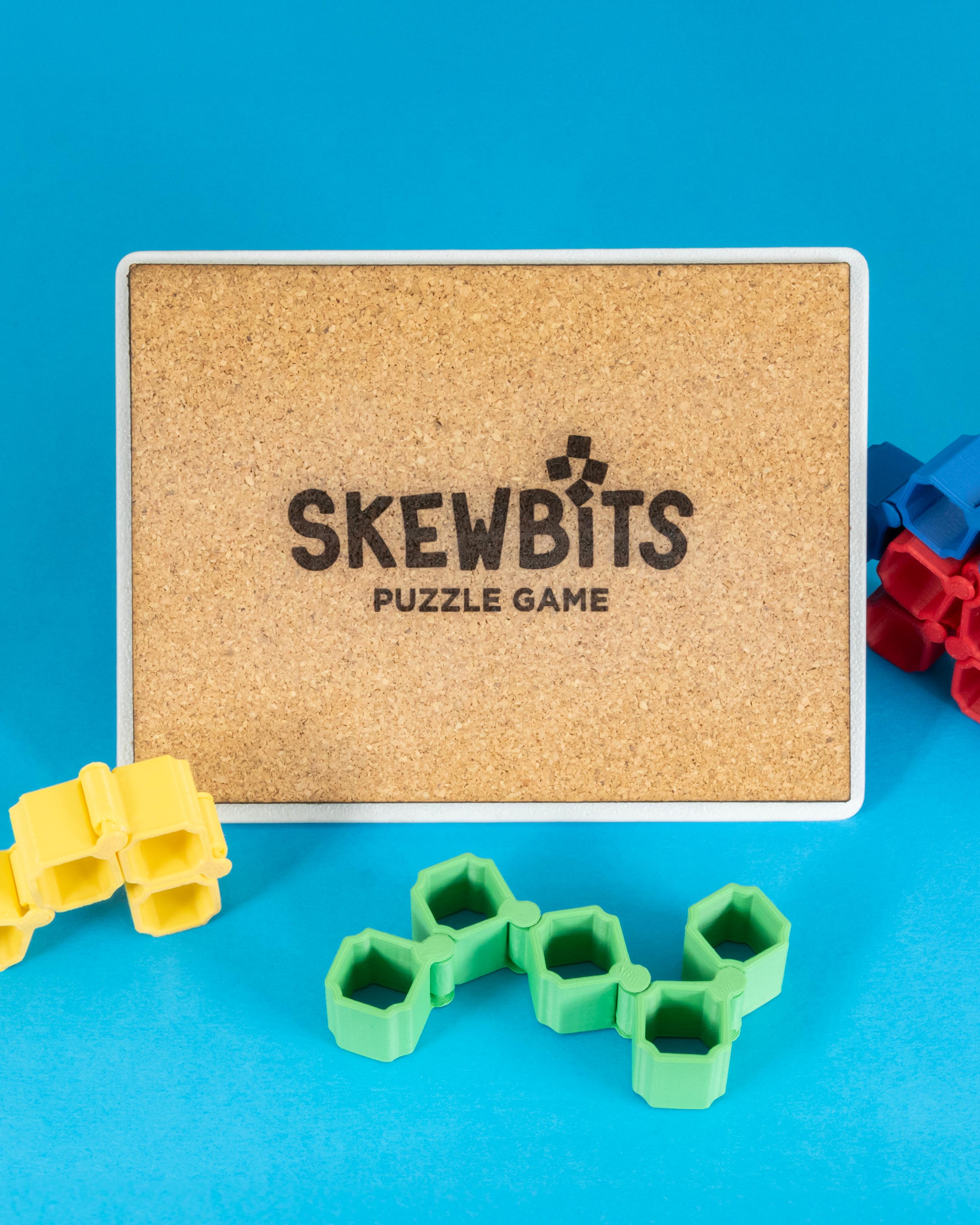 SKEWBITS Puzzle Game for 3D Printing 3d model