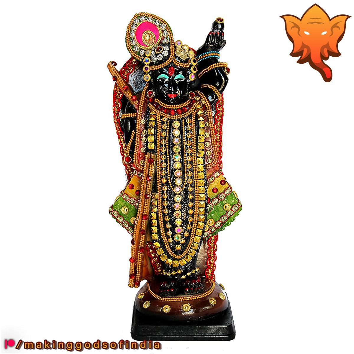 Shrinathji of Nathdwara - Krishna Manifested As A Seven-Year-Old 3d model