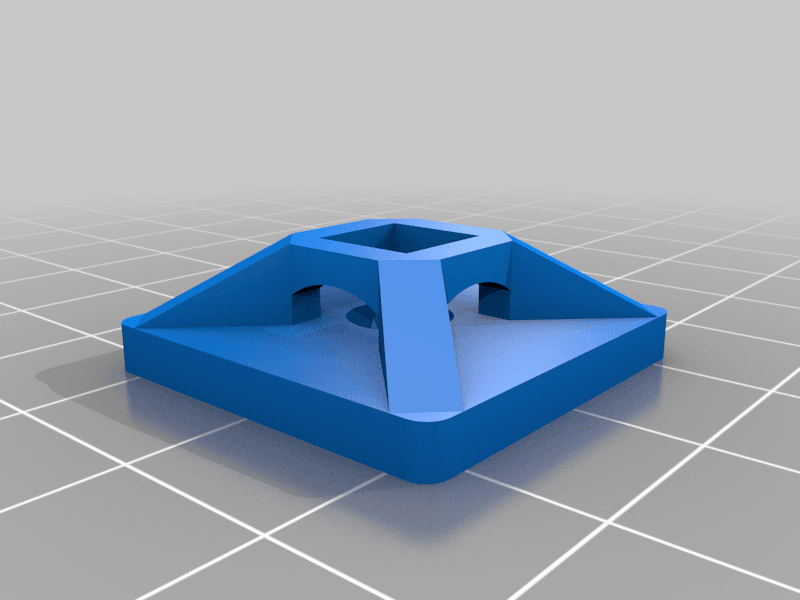 Cable Tie Base for Screw Fixing 3d model