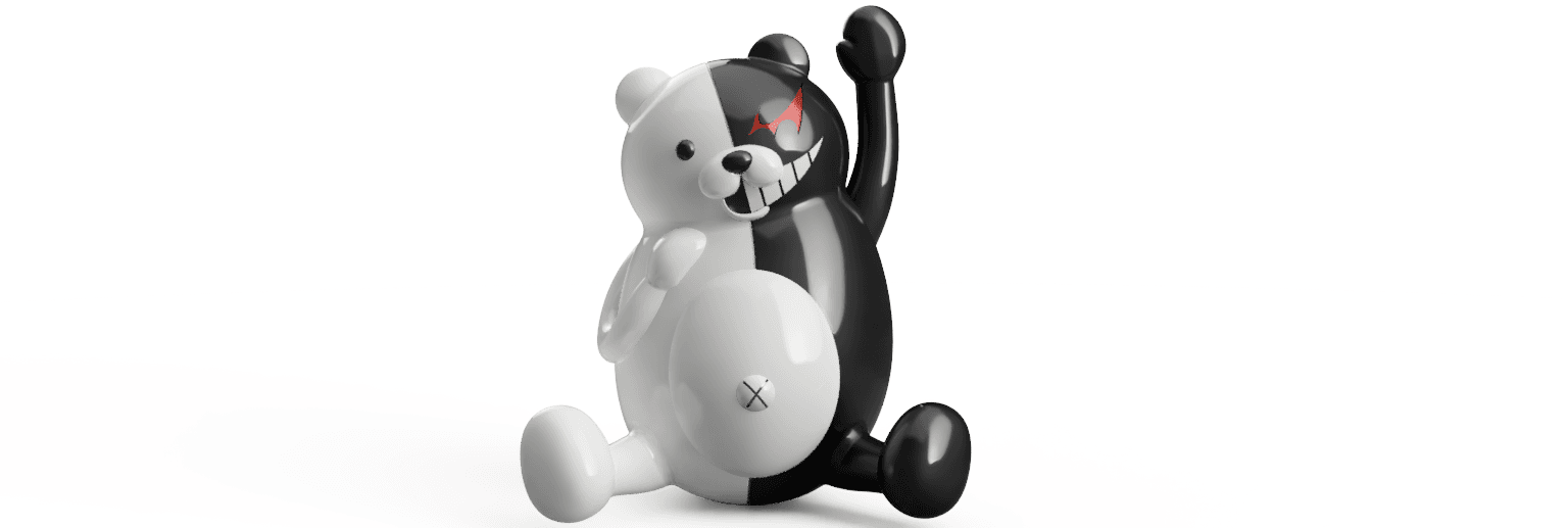 Monokuma 3d model