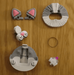 Cat Fidget Clicker 3d model