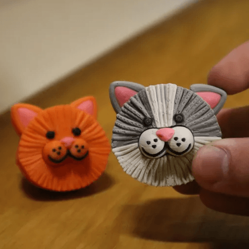 Cat Fidget Clicker 3d model