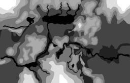 Topographical Map Of Barovia 3d model