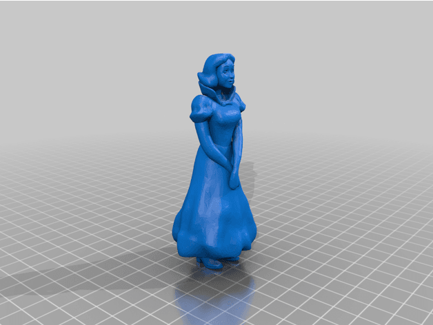 Snow white 3d model