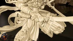 Kenzo Fumori of the Mycōjin 3d model