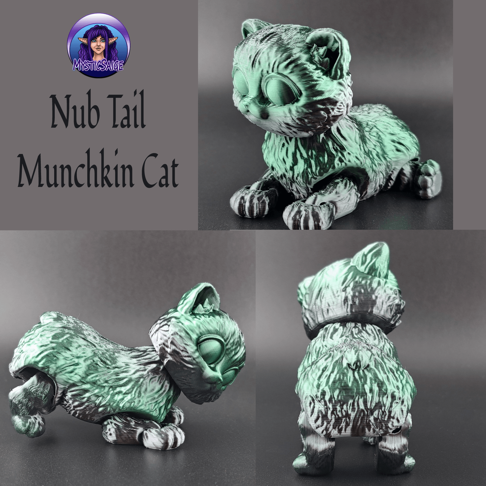 Munchkin Cat 3d model
