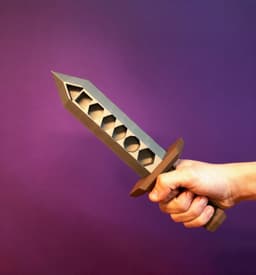 DnD Dice Holder - Dice Holding Sword 3d model