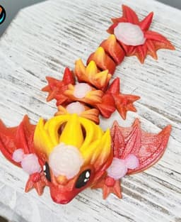 TIny Rose Wyvern 3d model