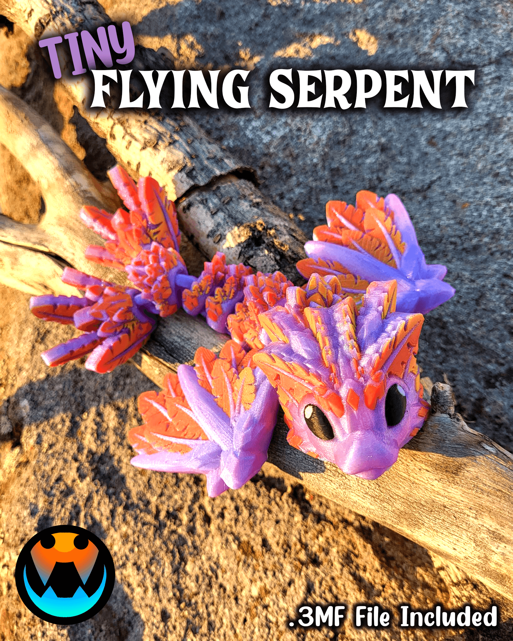 Tiny Flying Serpent 3d model