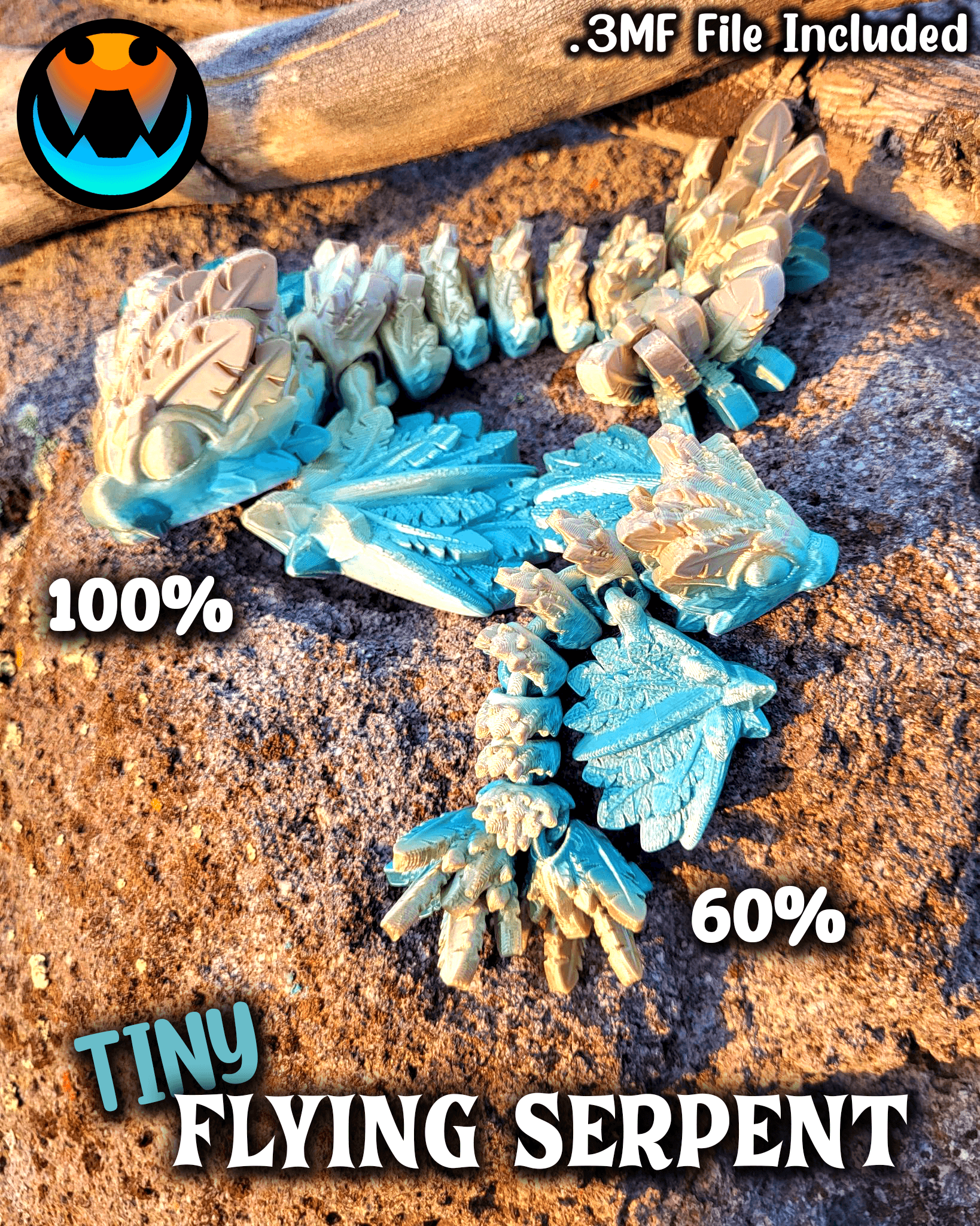 Tiny Flying Serpent 3d model