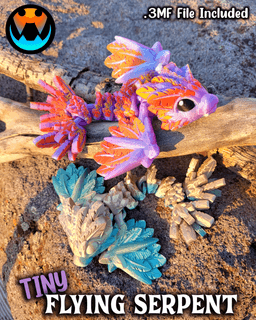 Tiny Flying Serpent 3d model