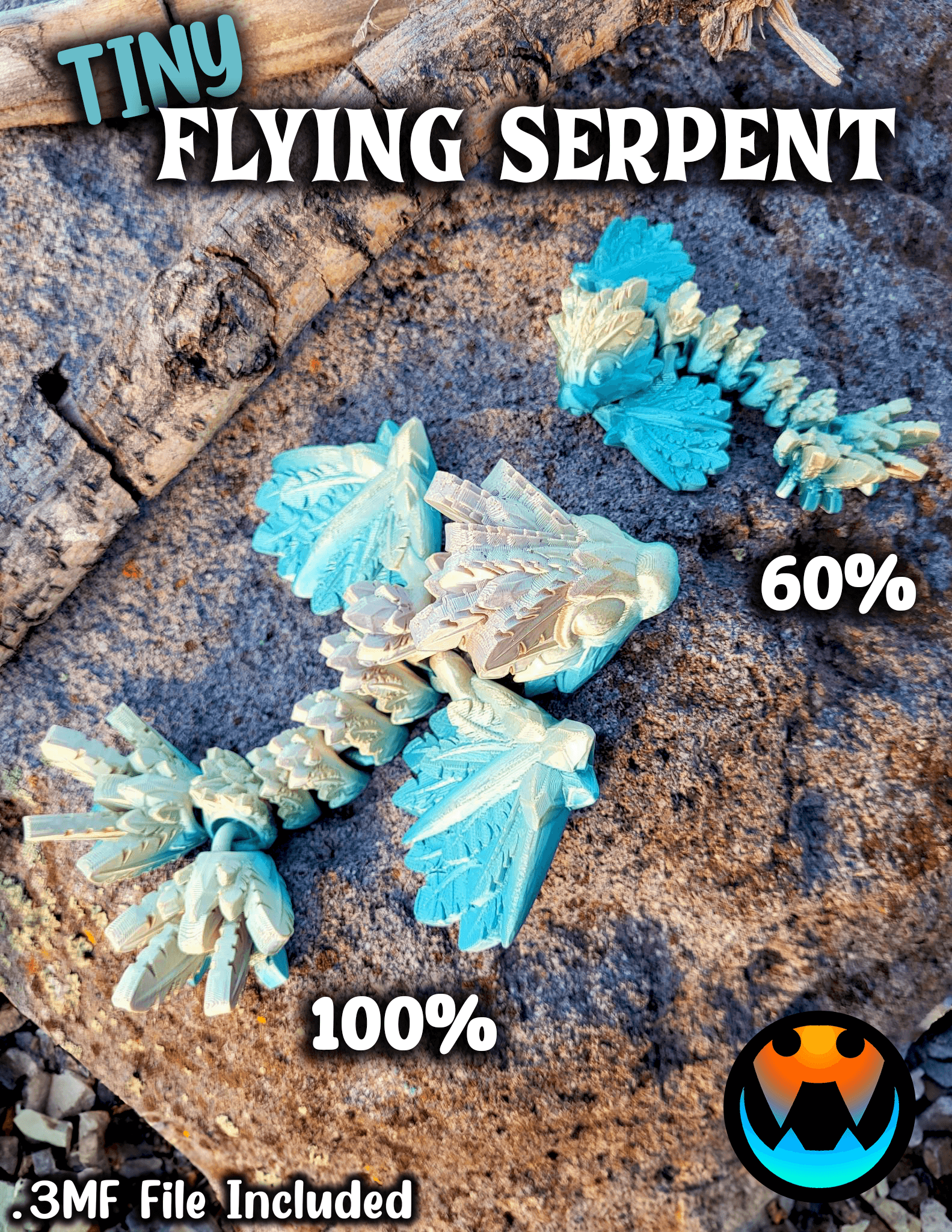 Tiny Flying Serpent 3d model