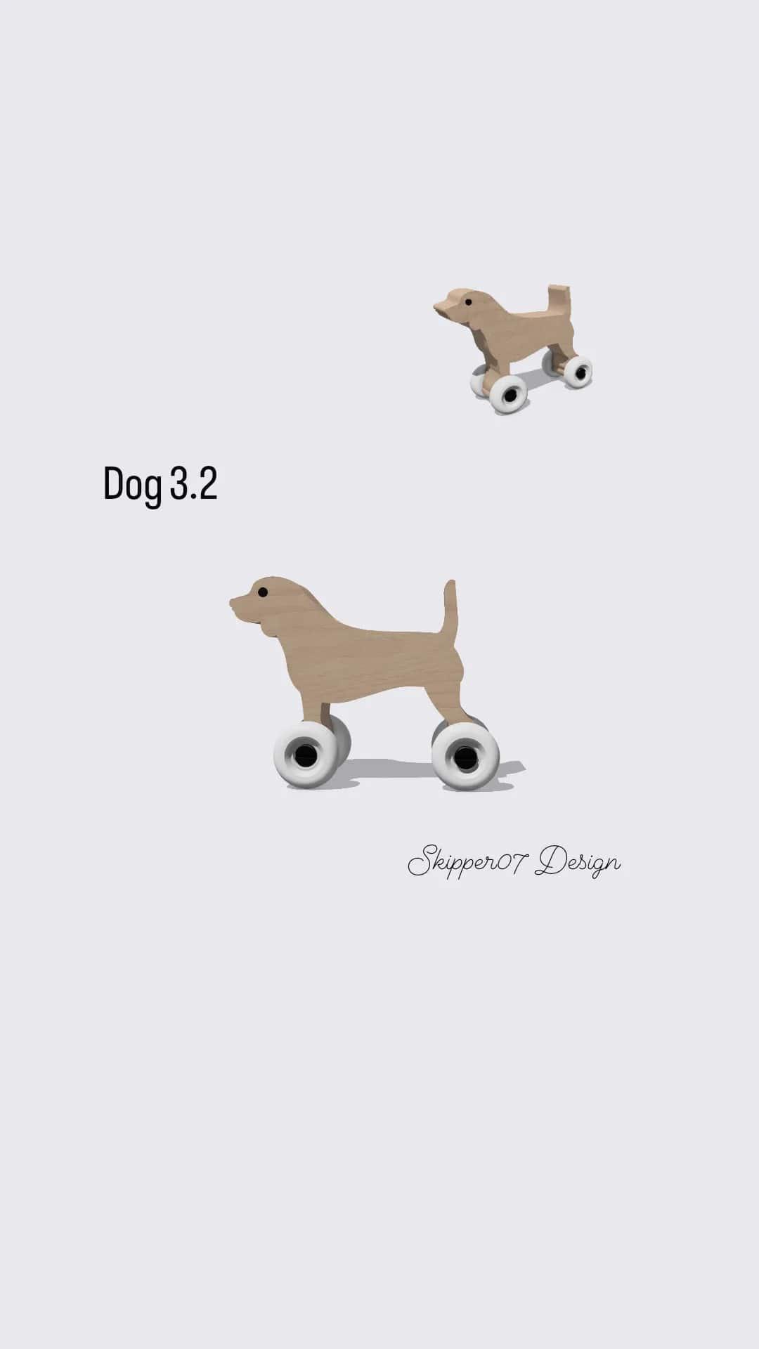 Dog 3.2 3d model