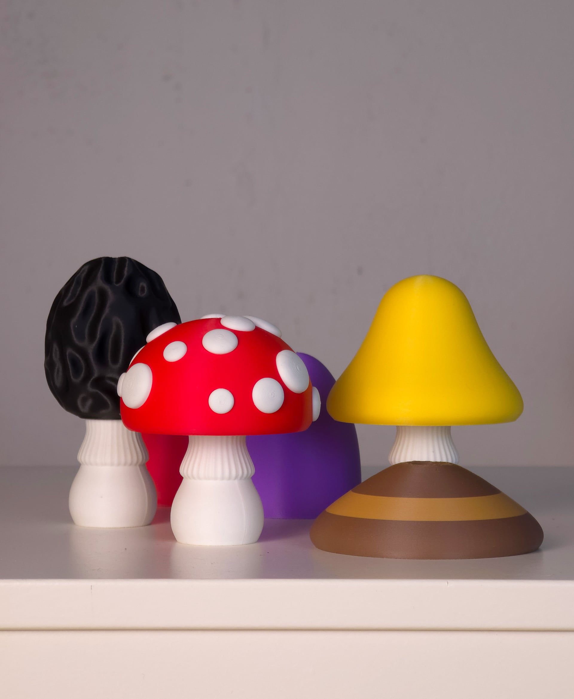 Mushroom Knob & Handle 3d model