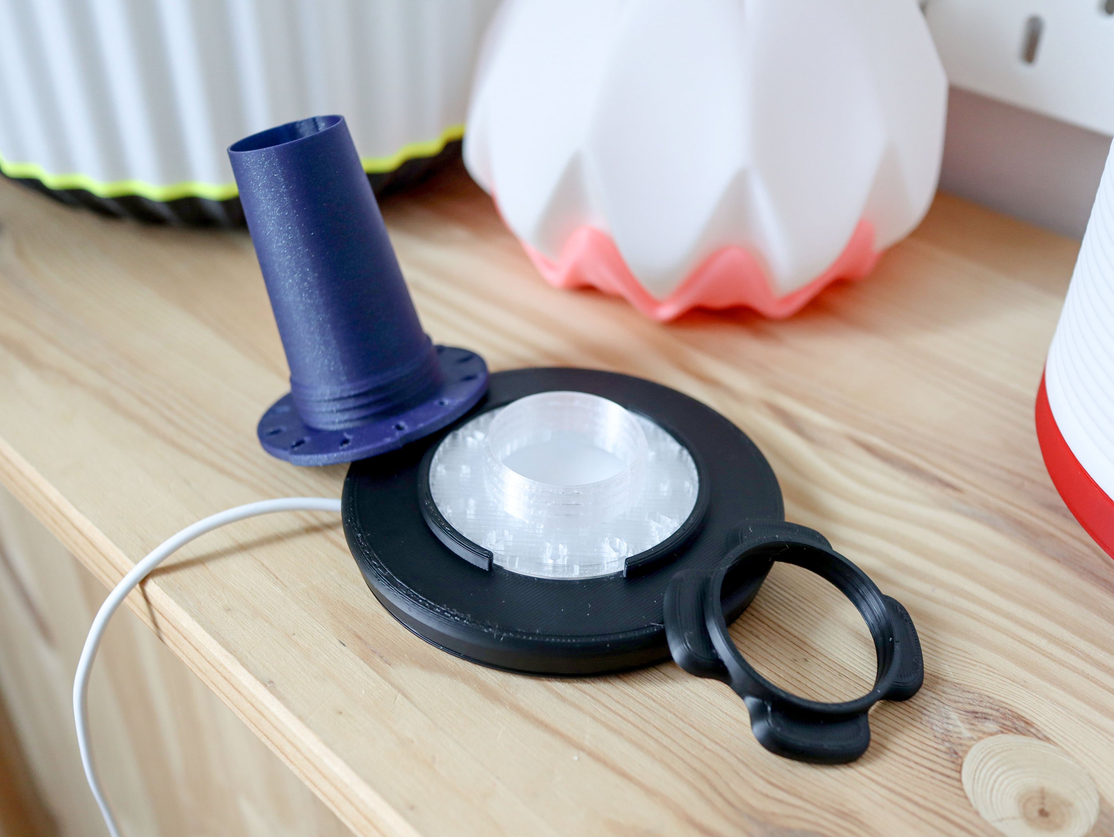 Adapter for Lampshades 3d model