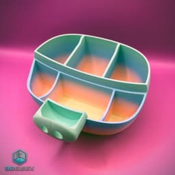 Piggy Desktop Organizer 3d model