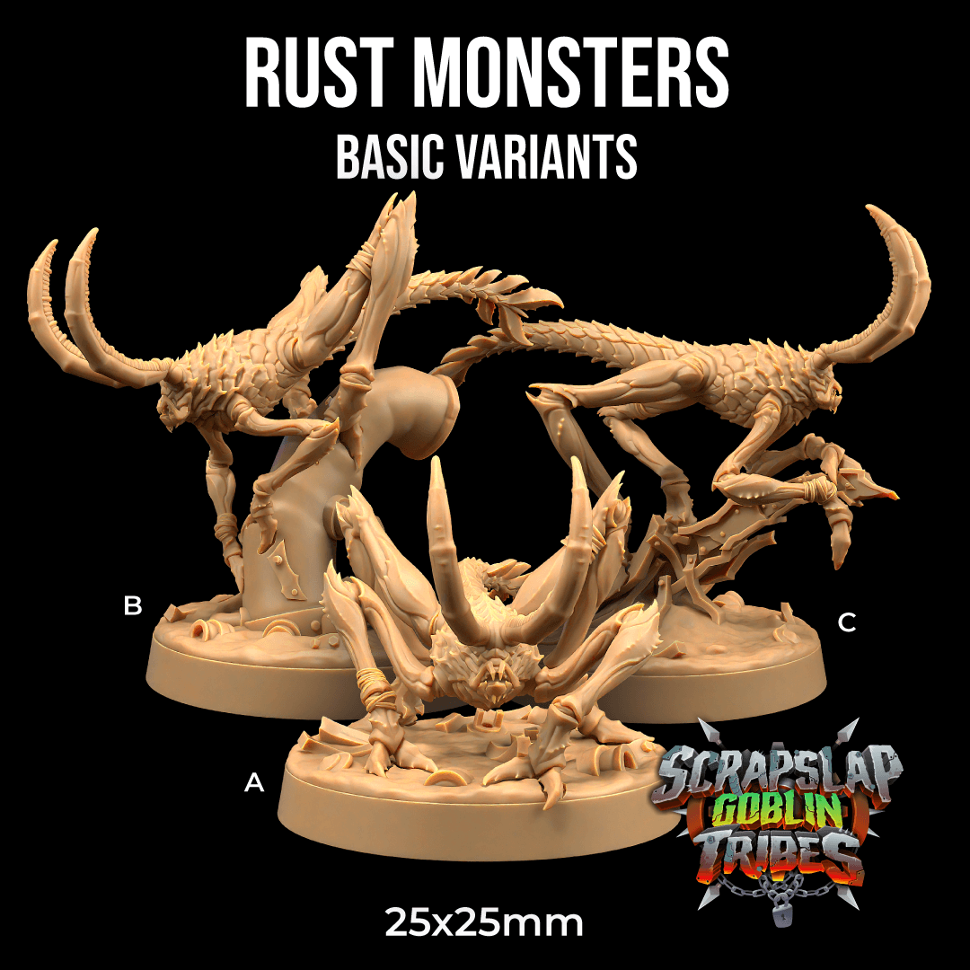Rust Monsters 3d model