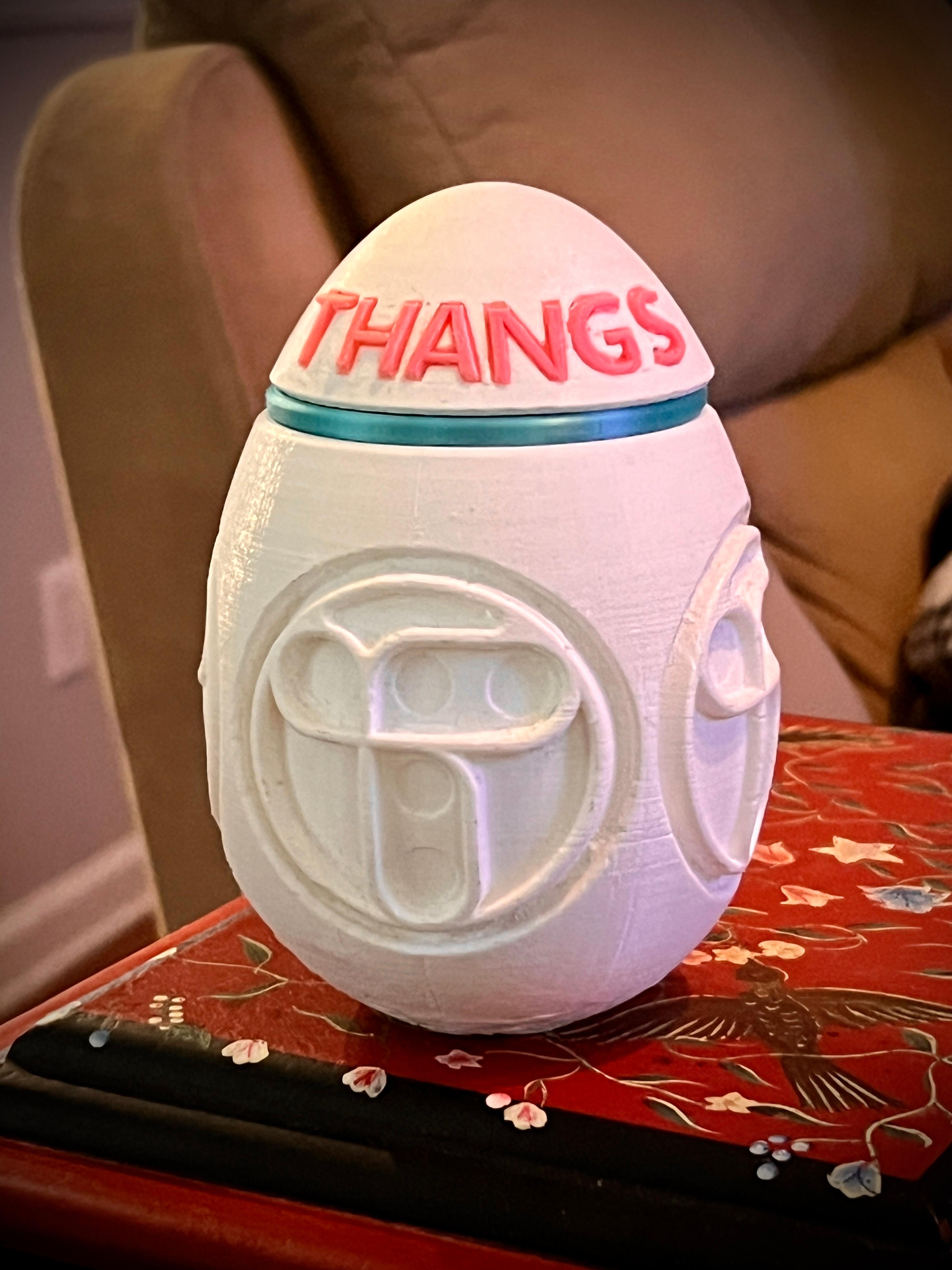 The Big Egg Thang 3d model