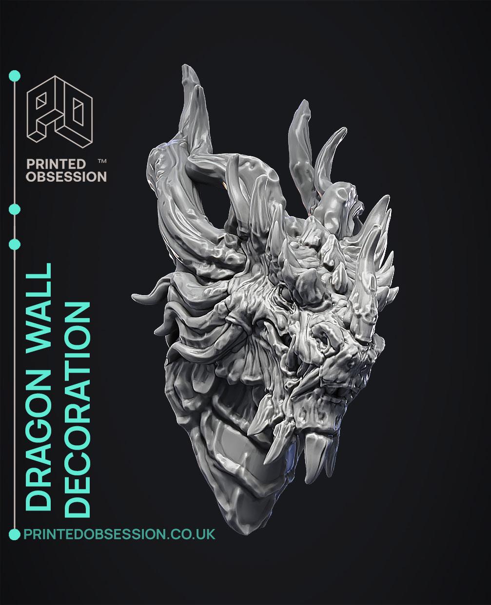 Dragon Head - Wall Decoration 3d model