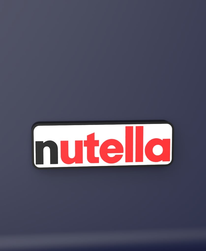 Nutella - LED Strip compatible 3d model