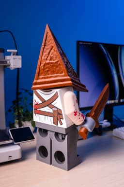 Pyramid Head Modular Figure 3d model