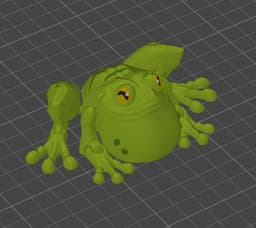 Smiley Toad 3d model