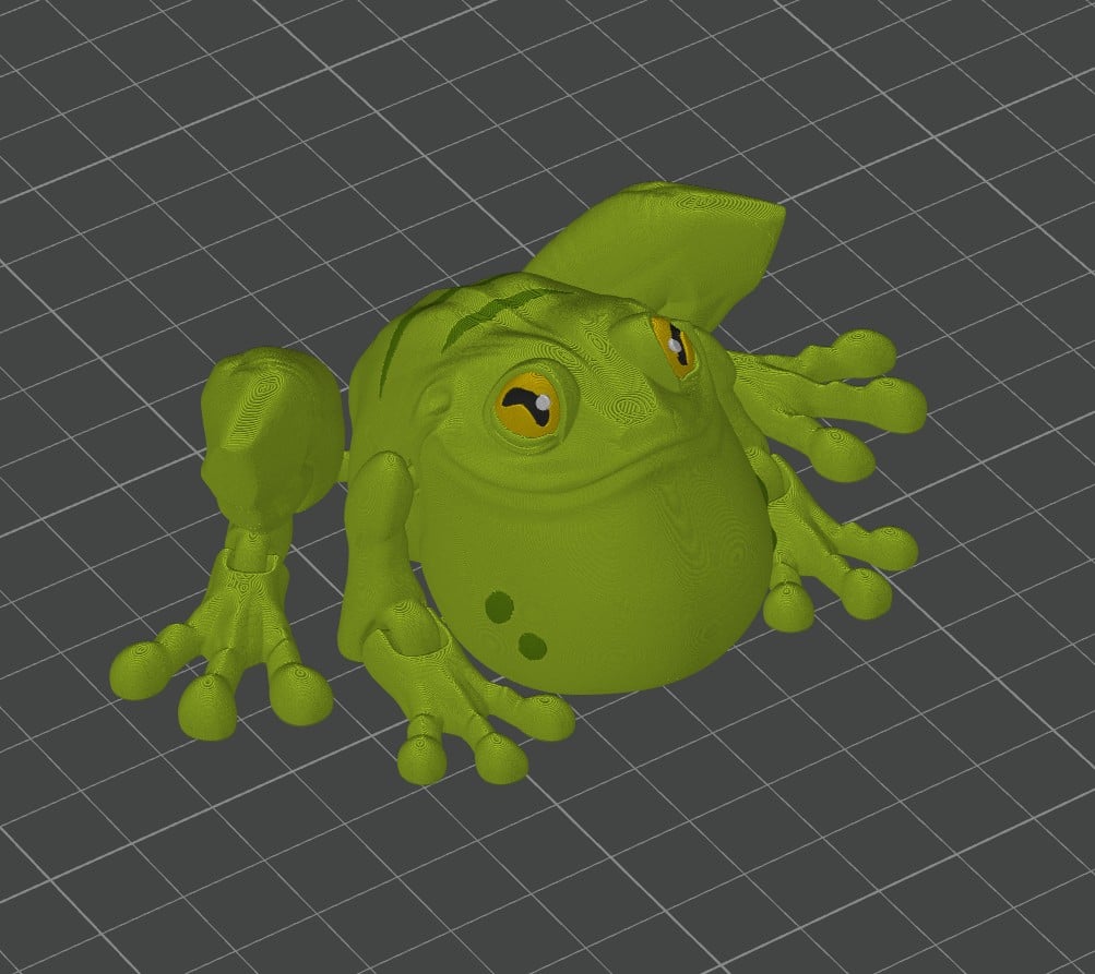 Smiley Toad 3d model