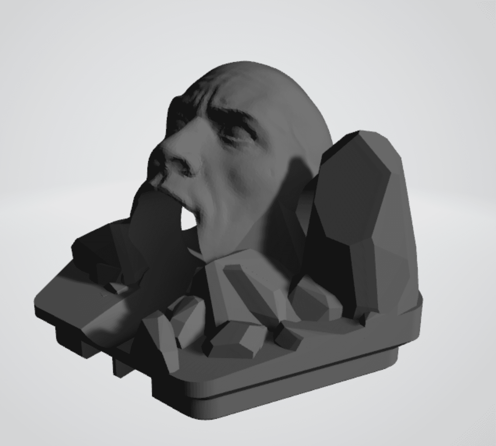 Hextraction - Rocky Rock Tile 3d model