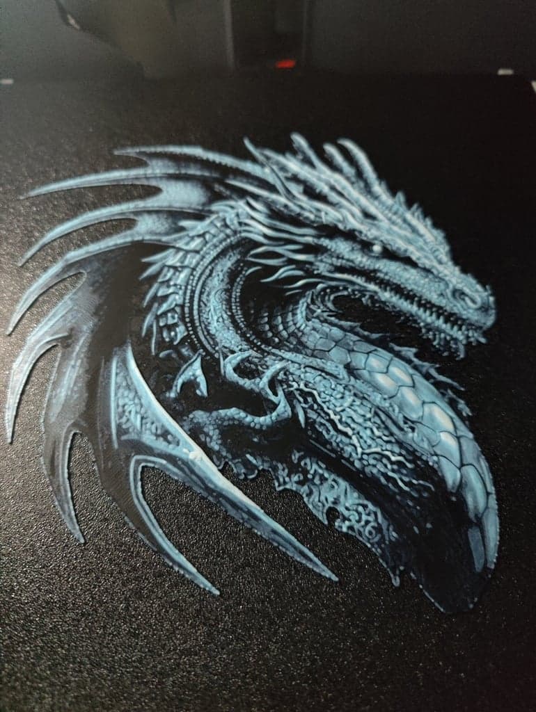 HueForge Dragon 3d model