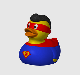 Rubber Superman | 3MF 3d model