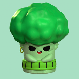 Baby Broccoli .stl 3d model
