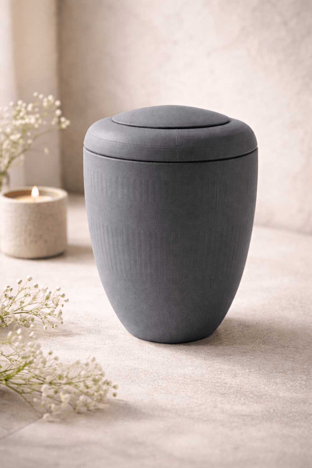 CALMA – Timeless Design Urn | 3D Print STL | Modern Memorial Urn with Smooth Surface 3d model