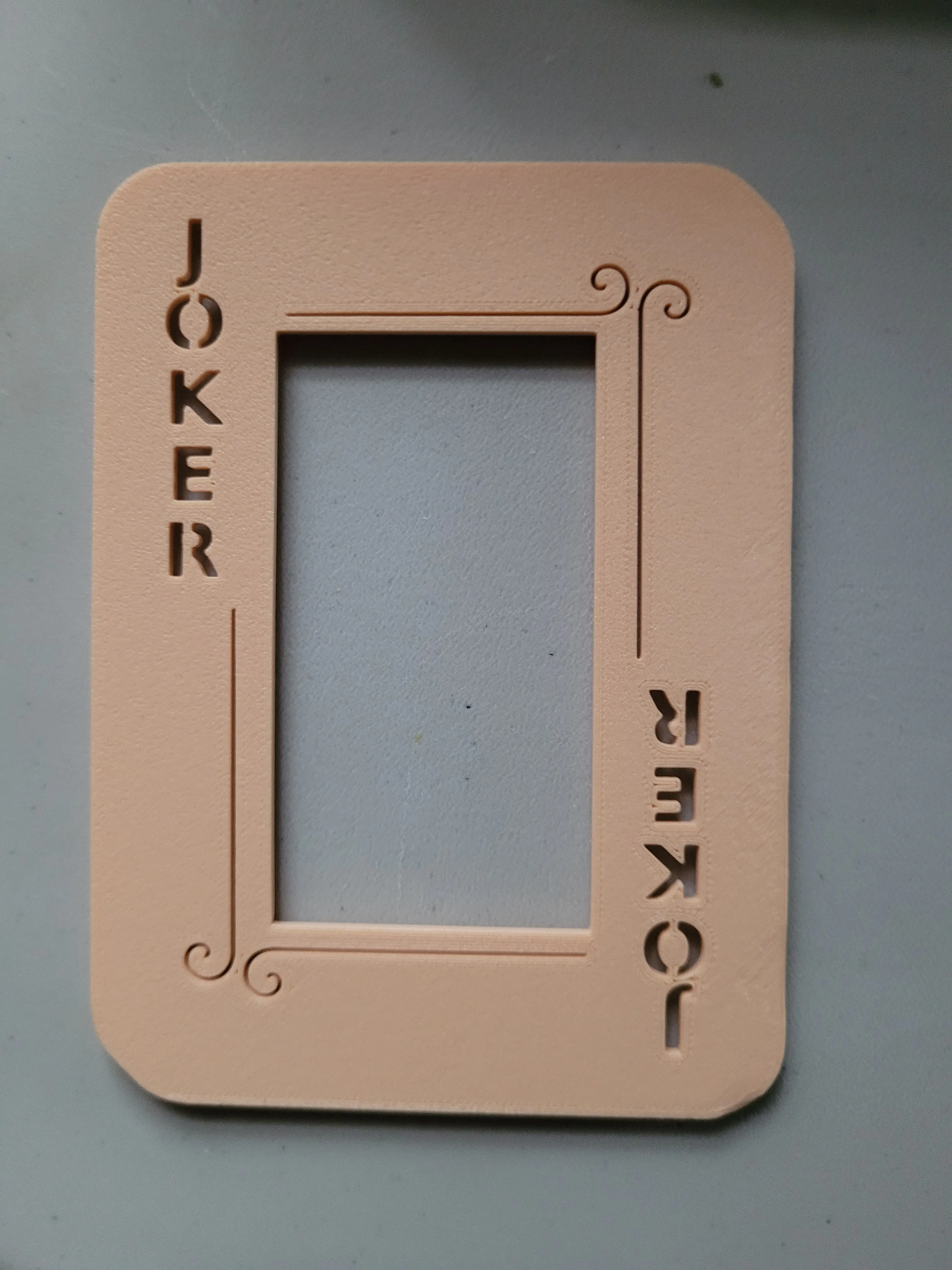 Joker Playing Card 3d model