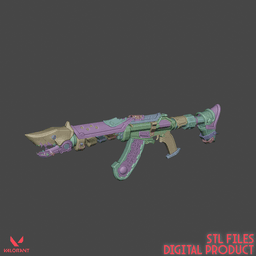 Si Fi Arcane Vandal Valorant 3d model