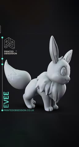 Eevee - Pokemon - Fan Art 3d model