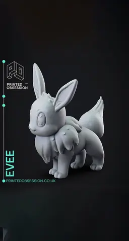 Eevee - Pokemon - Fan Art 3d model
