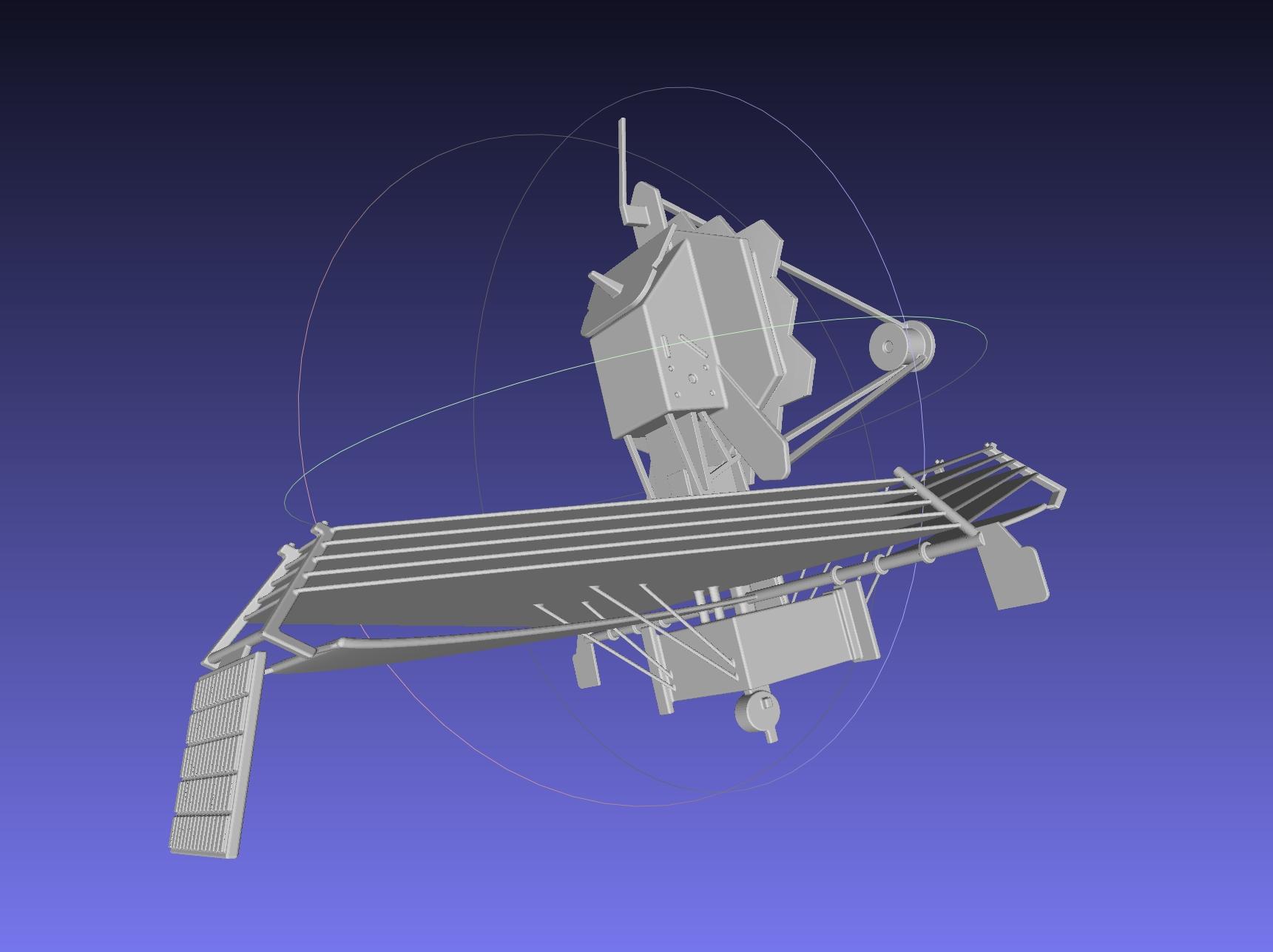 James Webb Space Telescope JWST Basic Model 3d model