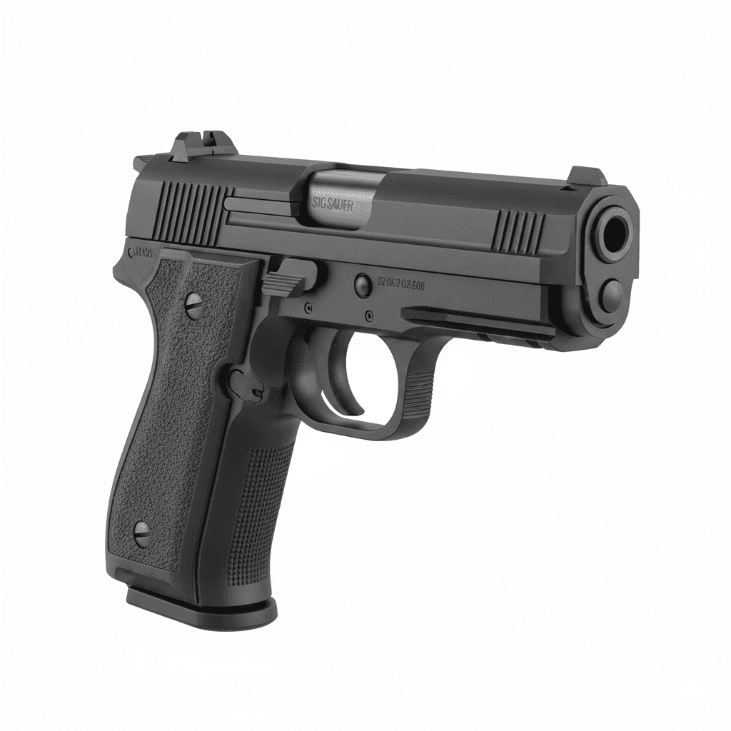Handguns : SIG Sauer P220 Full Size Pistol 3d model