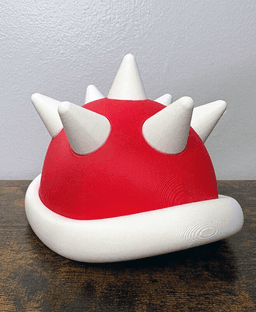 Super Mario Spiny Helmet (Shelmet) 3d model