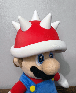 Super Mario Spiny Helmet (Shelmet) 3d model