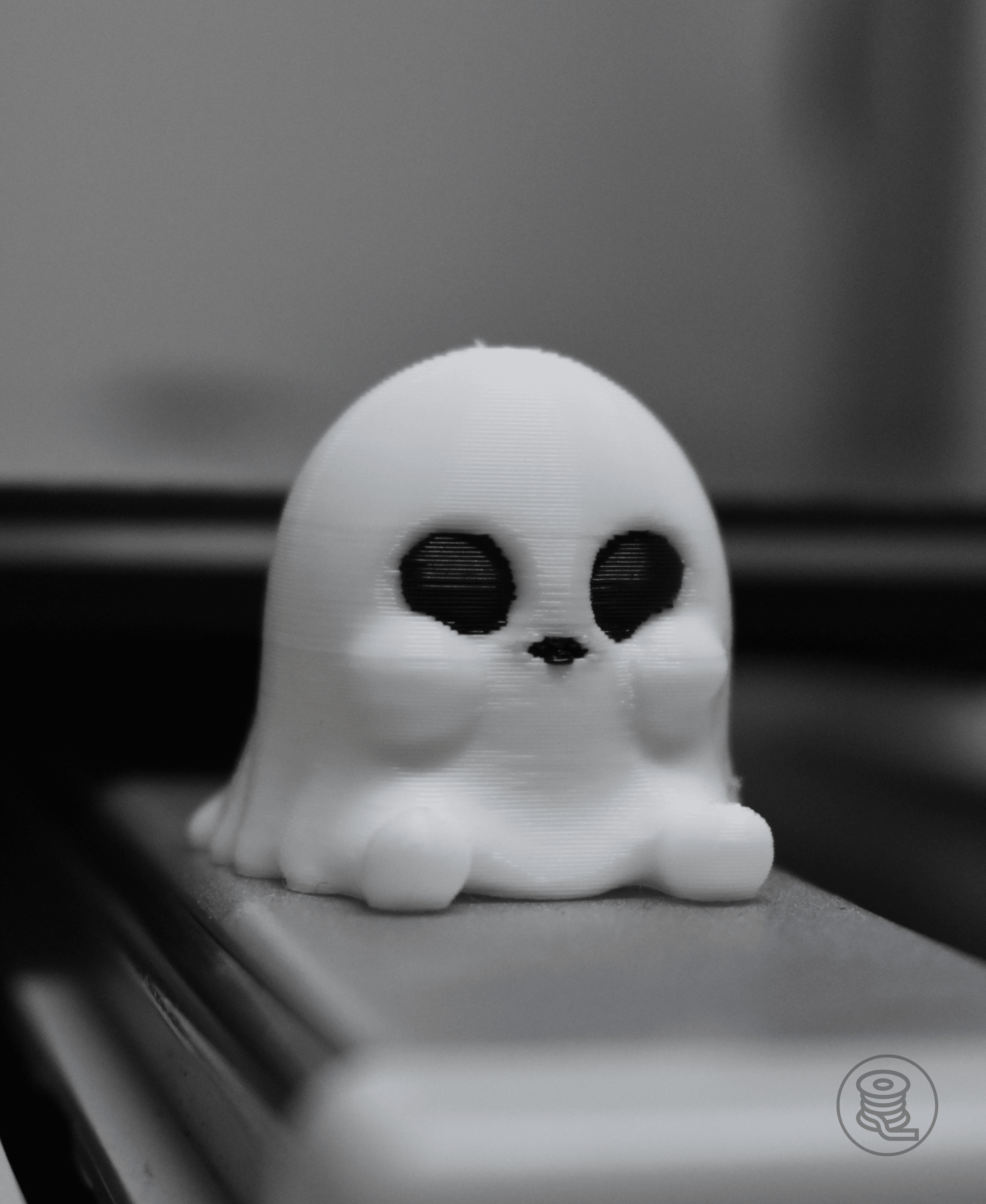 Miniature Cute Ghost 3d model