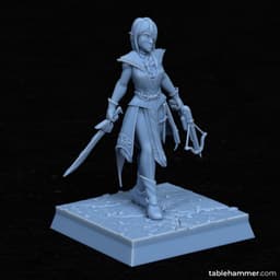 Arithmea - Elf Demon Huntress 3d model