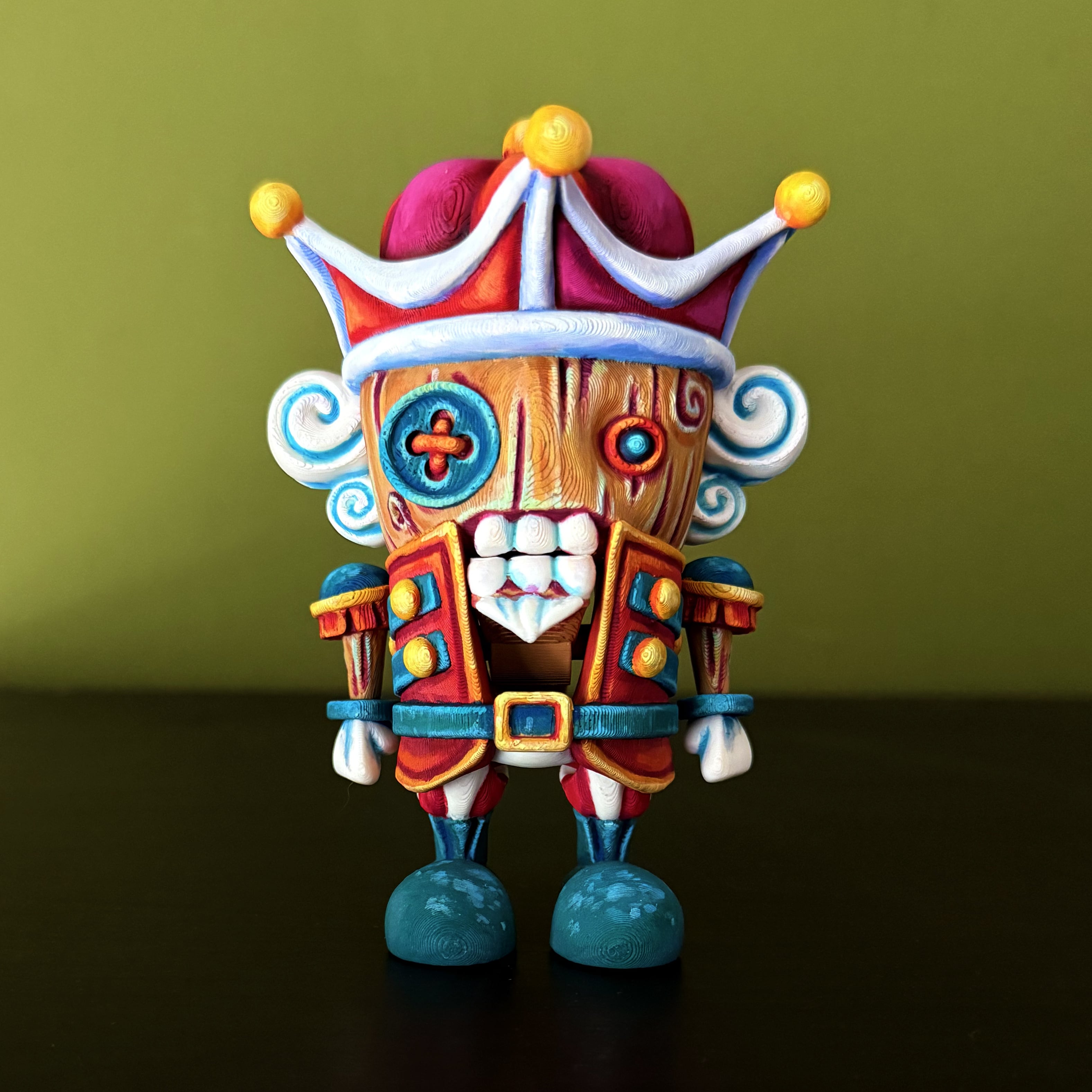 Twisty Nutcracker 3d model
