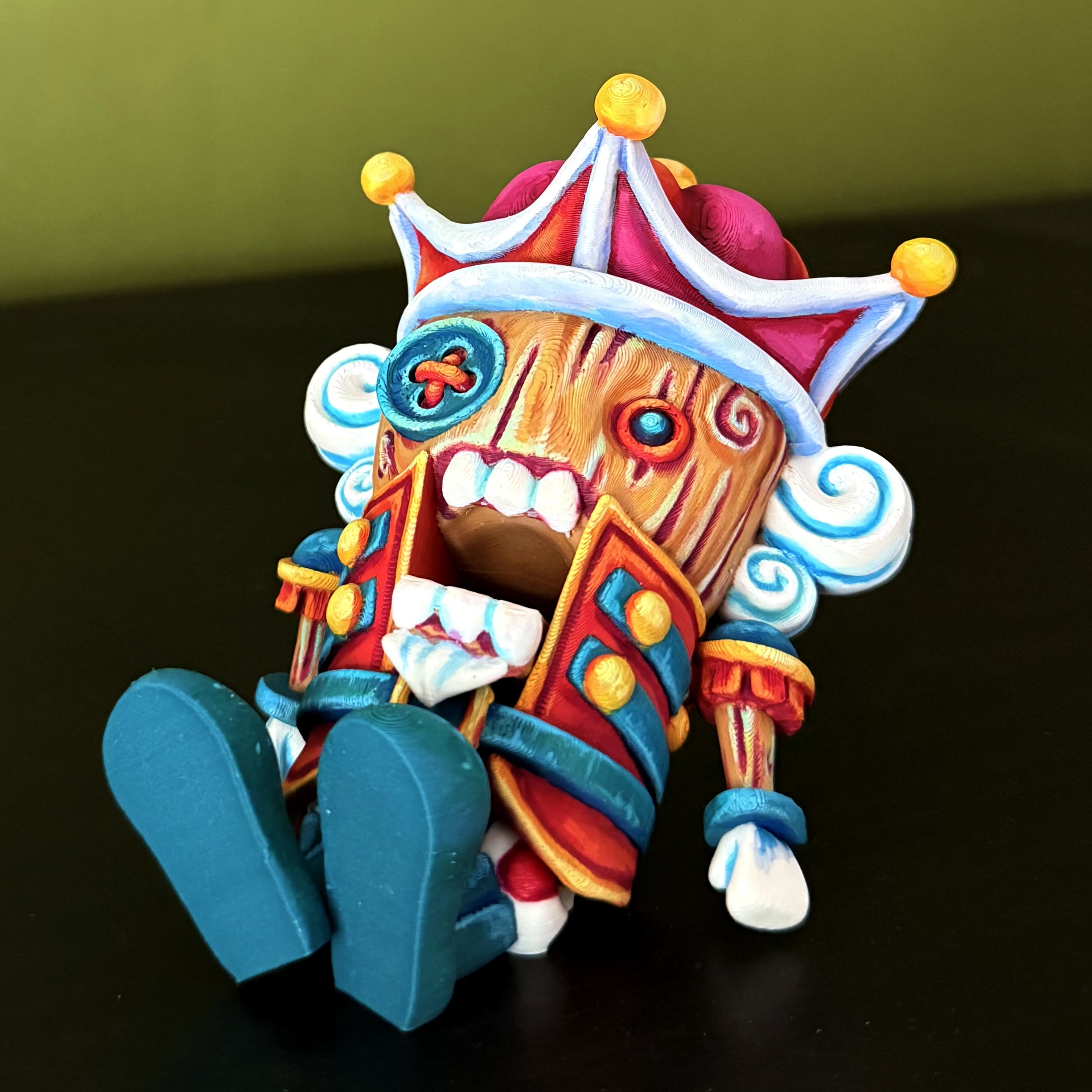 Twisty Nutcracker 3d model
