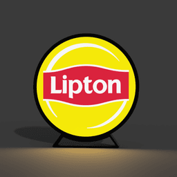 Lipton Logo Lightbox LED Lamp 3d model
