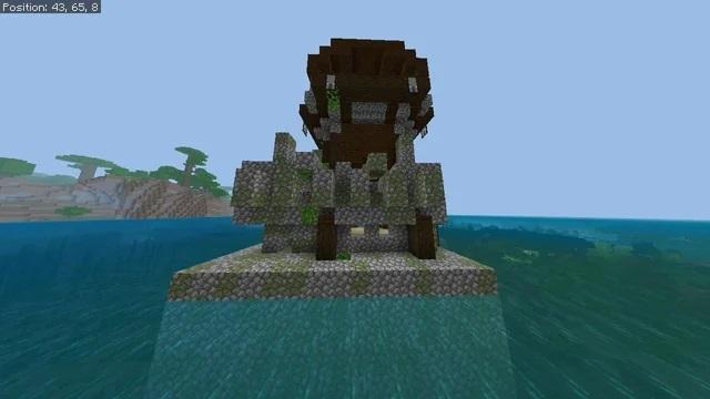 Minecraft Jungle Temple Outpost 3d model