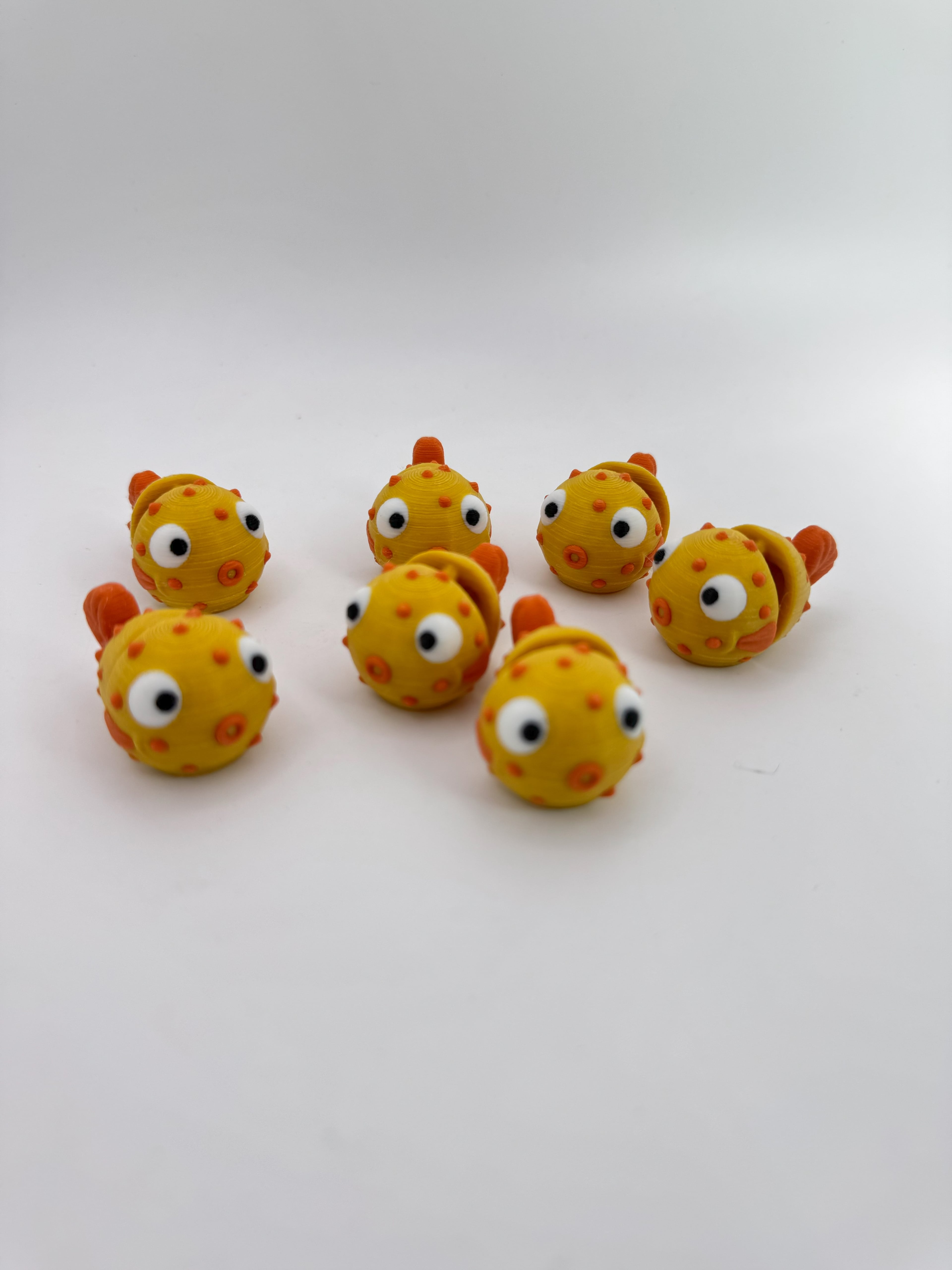 Articulated Pufferfish 3d model