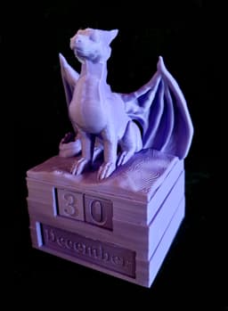 Dragon Calendar (Personal Use) 3d model