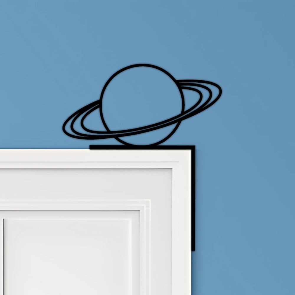 Planet Door Corner Decor 3d model