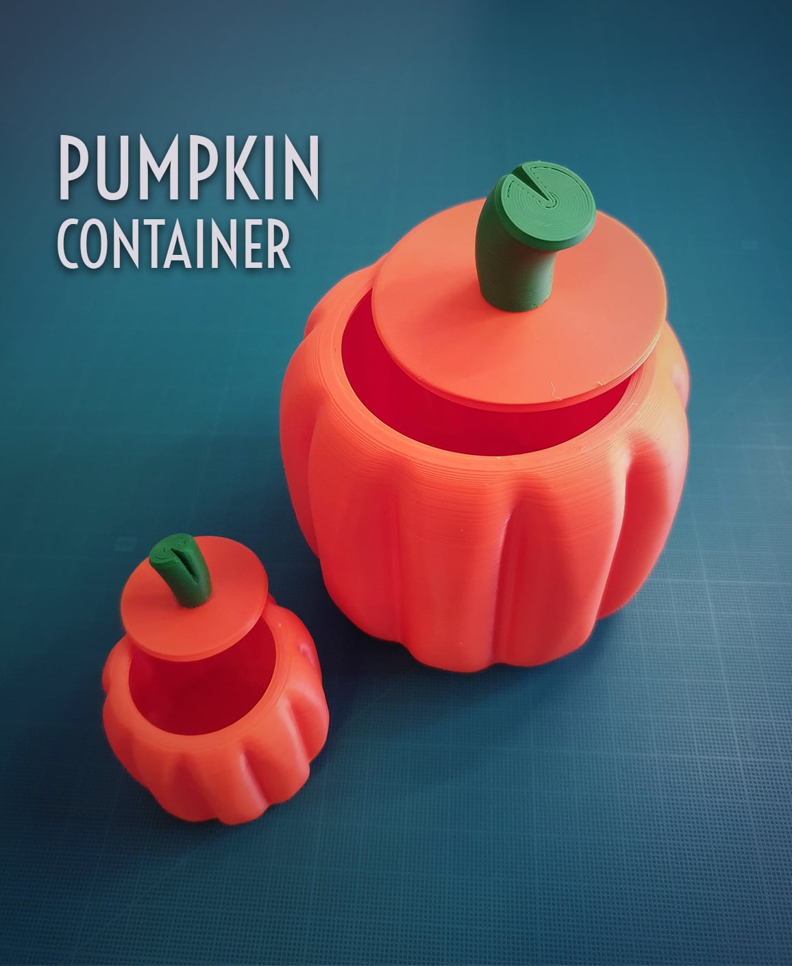 Pumpkin Container || Halloween 3d model